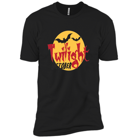 october twilight halloween Next Level Premium Short Sleeve Tee