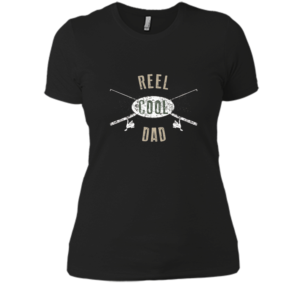 Mens Reel Cool Dad Shirt, Cute Fishing Father's Day Gift