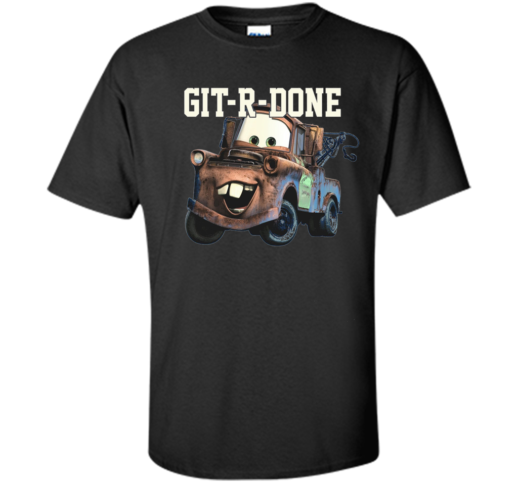 Disney Pixar Tow Mater GIT-R-DONE Graphic T-Shirt