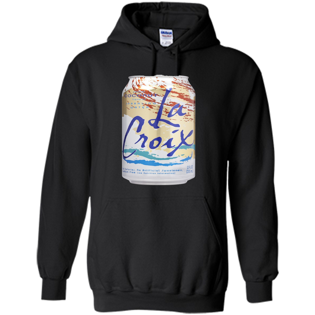 La Croix Coconut Water Giant Can on a Tee Shirt