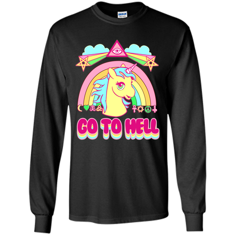 Go To Hell - Unicorn T shirt