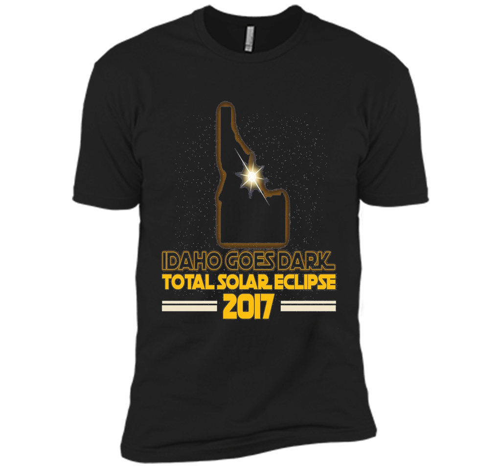 Idaho Goes Dark Total Solar Eclipse 2017 T-shirt