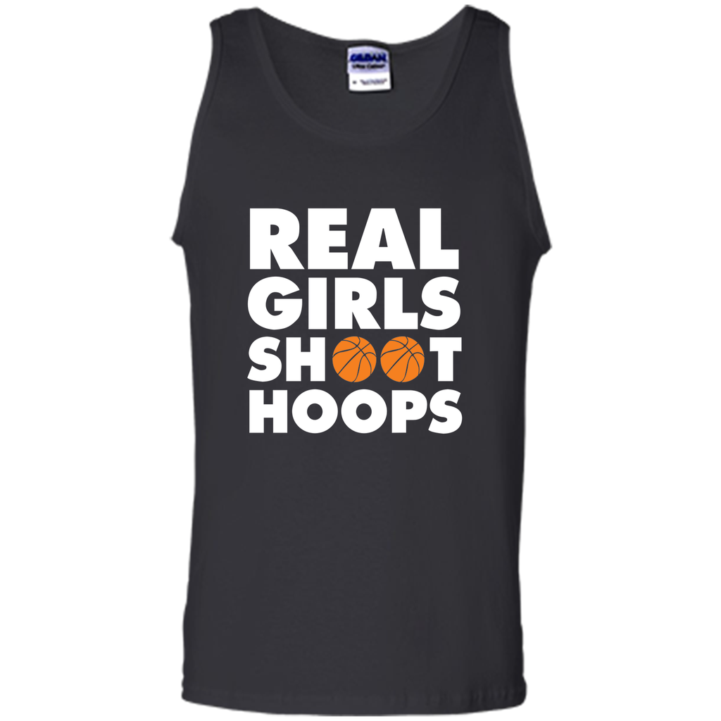 Real Girls Shoot Hoops Basketball T-Shirt
