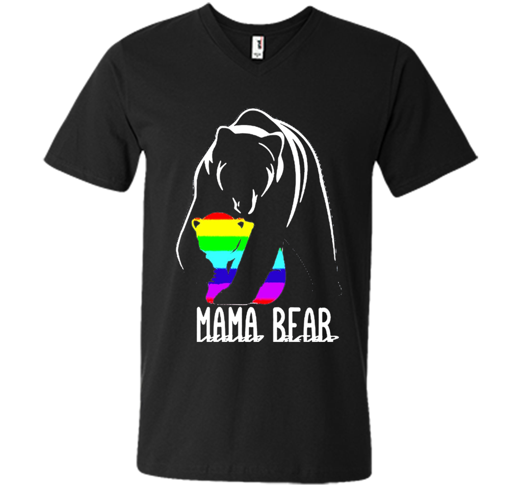 mama nana mum bears gay pride lgbt love rainbow t shirt