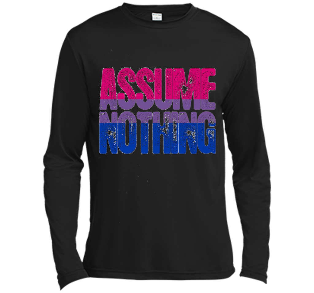 Assume Nothing - Bisexual Pride T-Shirt