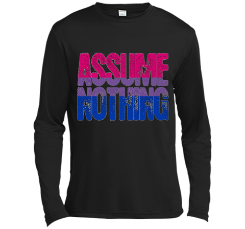 Assume Nothing - Bisexual Pride T-Shirt