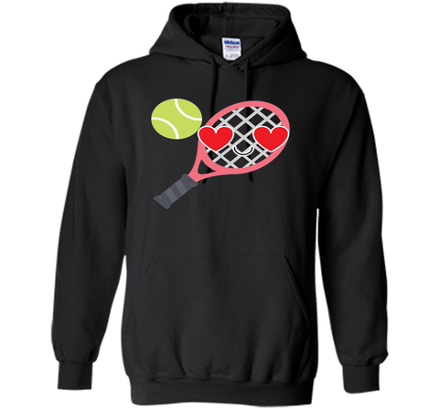 Tennis Emoji Heart Eye Shirt Soft Serve T-Shirt Tee
