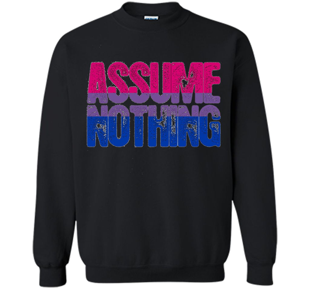 Assume Nothing - Bisexual Pride T-Shirt