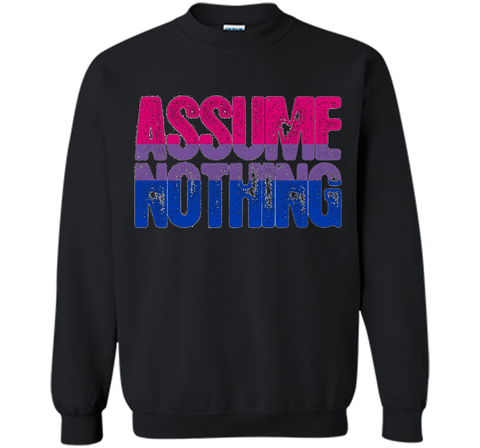 Assume Nothing - Bisexual Pride T-Shirt