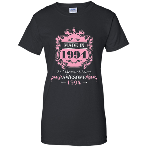 Made In 1994 T Shirt- 23 Years Old 23th Birthday Gift