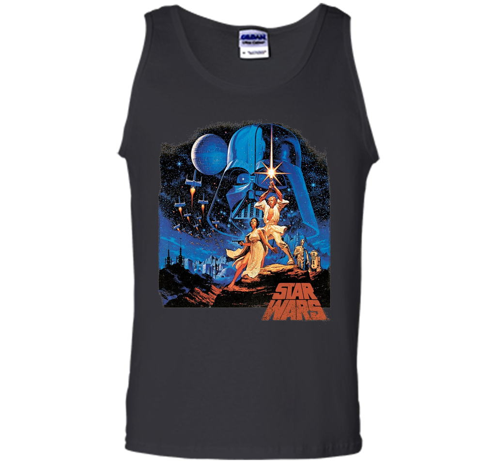 Star Wars Classic Scene Graphic T-Shirt