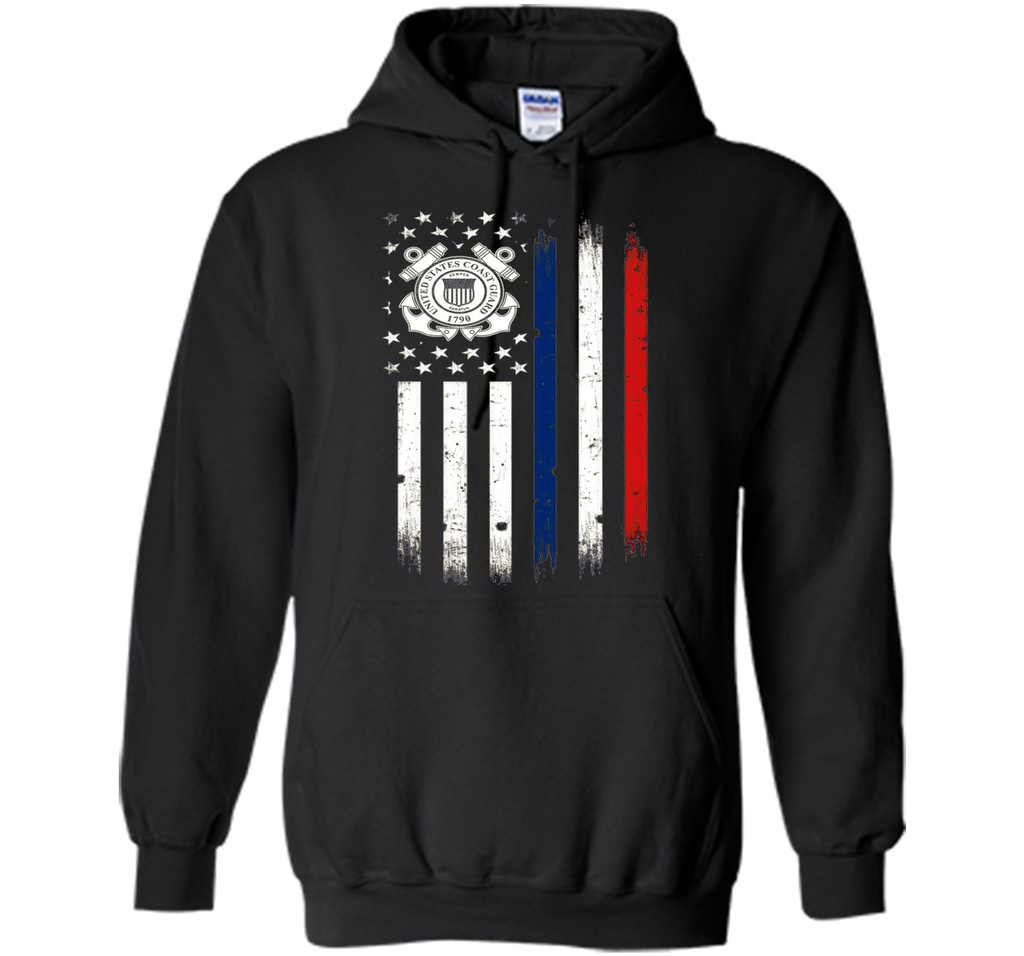 US Coast Guard American Flag Tshirt cool shirt