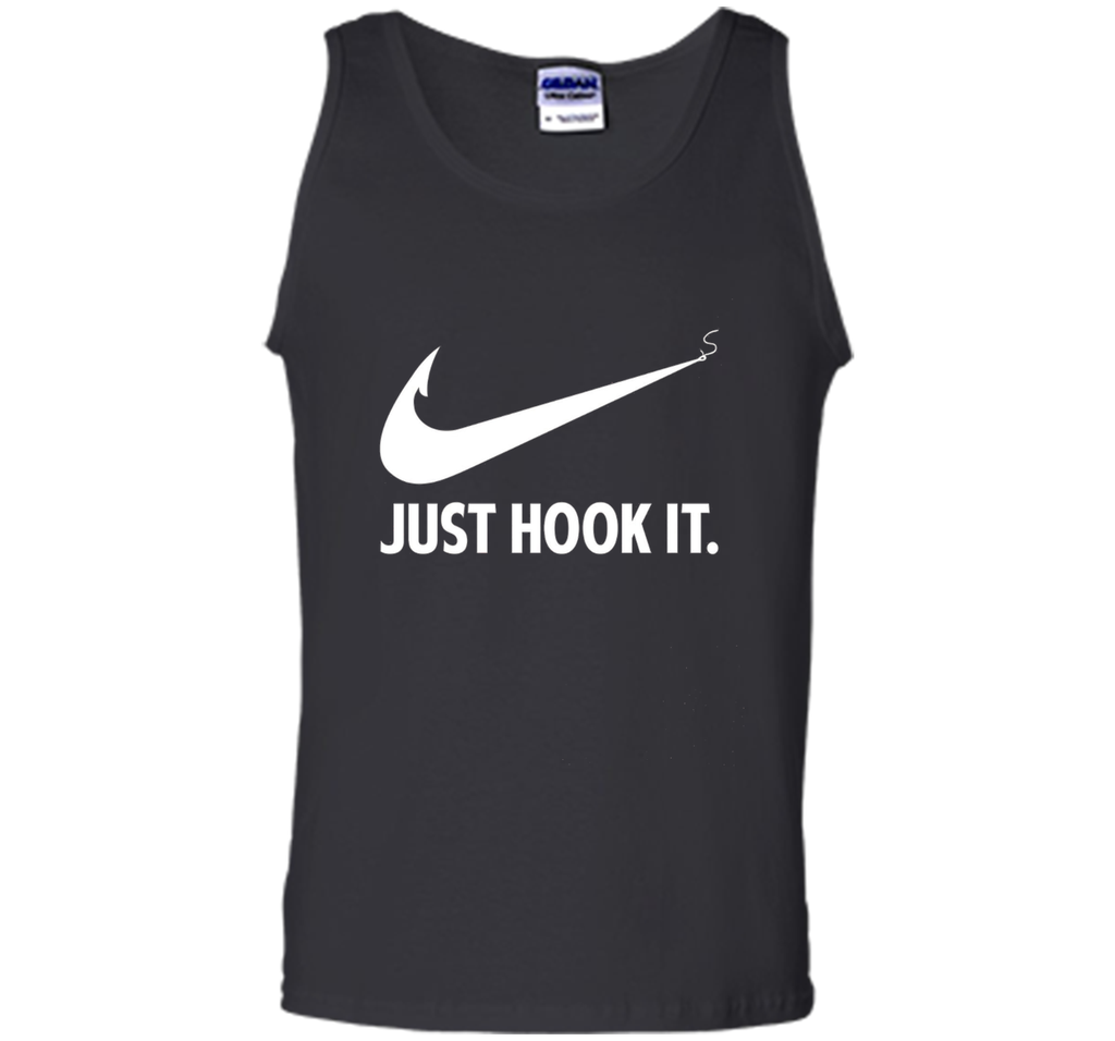 Funny Fisher Love Fishing Quote Gift,  Just Hook It T-Shirt
