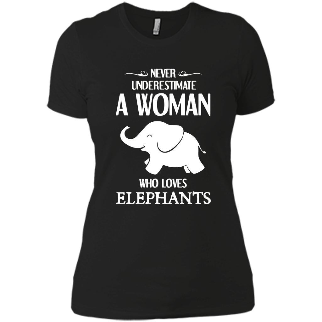 Elephant Shirt - Woman Loves Elephant Shirts