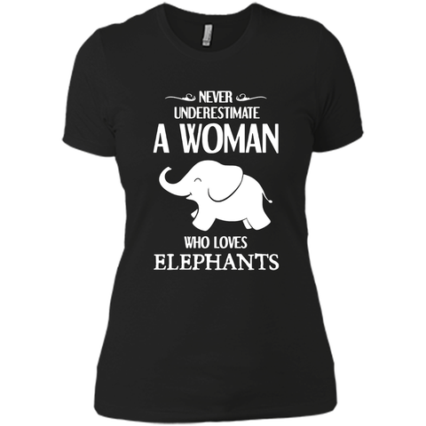 Elephant Shirt - Woman Loves Elephant Shirts