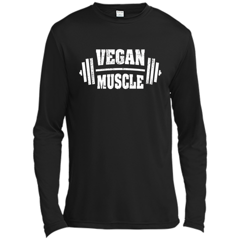 Vegan Muscle Weight Lifting Distressed T-Shirt