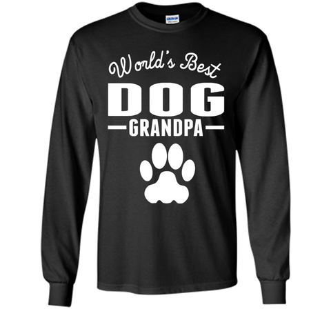 Men's World's Best Dog Grandpa T-Shirt