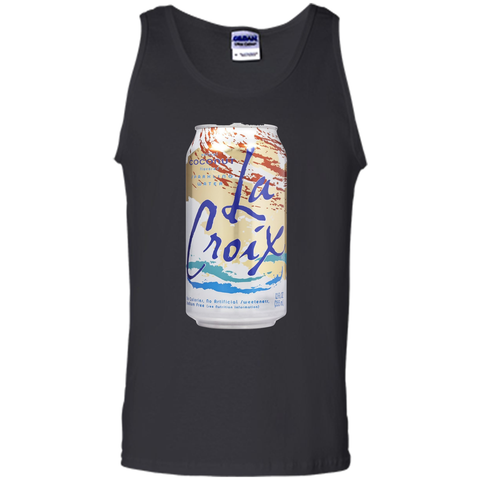 La Croix Coconut Water Giant Can on a Tee Shirt