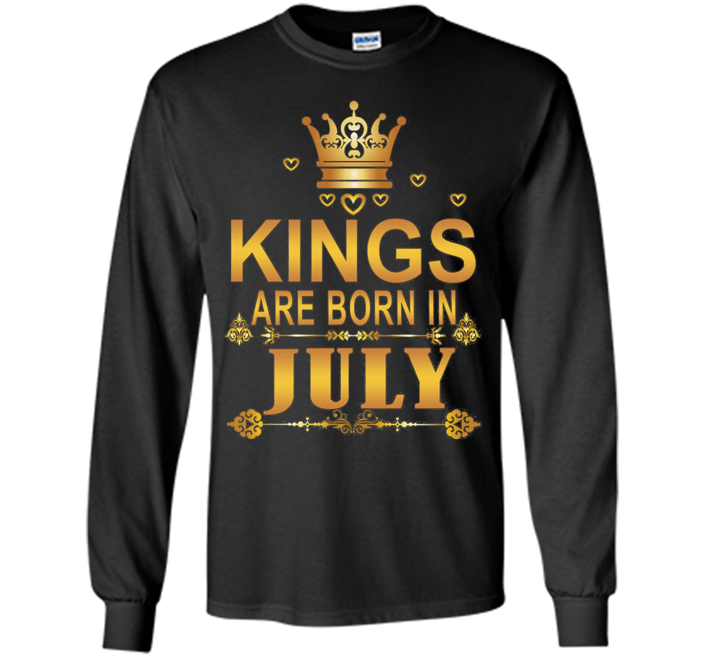 Kings Are Born In July T-Shirt