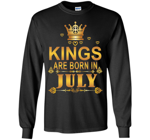 Kings Are Born In July T-Shirt