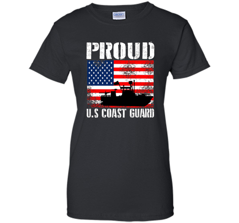 Mens Proud U.S. Coast Guard Special t-shirt cool shirt