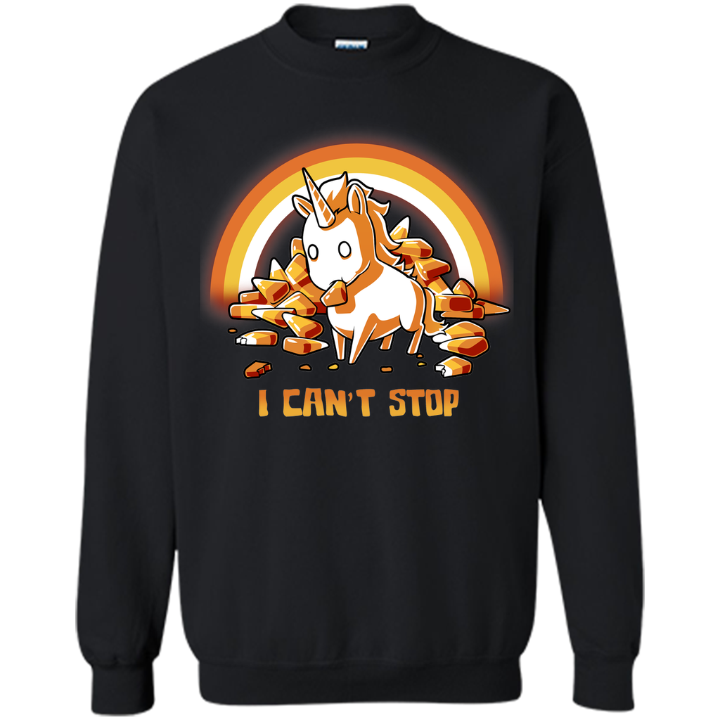 Candycorn addiction-lovely unicorn tshirt
