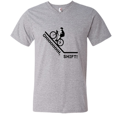 Oh Shift Bicycle Bike Rider Funny T-Shirt