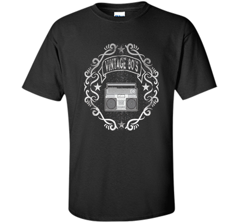 Classic Vintage Old School 80's Boom Box T-Shirt