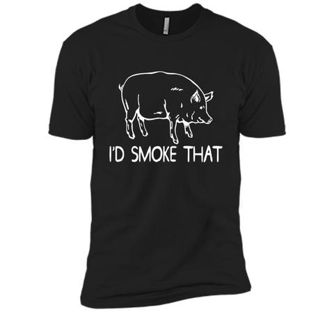 I'd Smoke That Pig BBQ T-Shirt