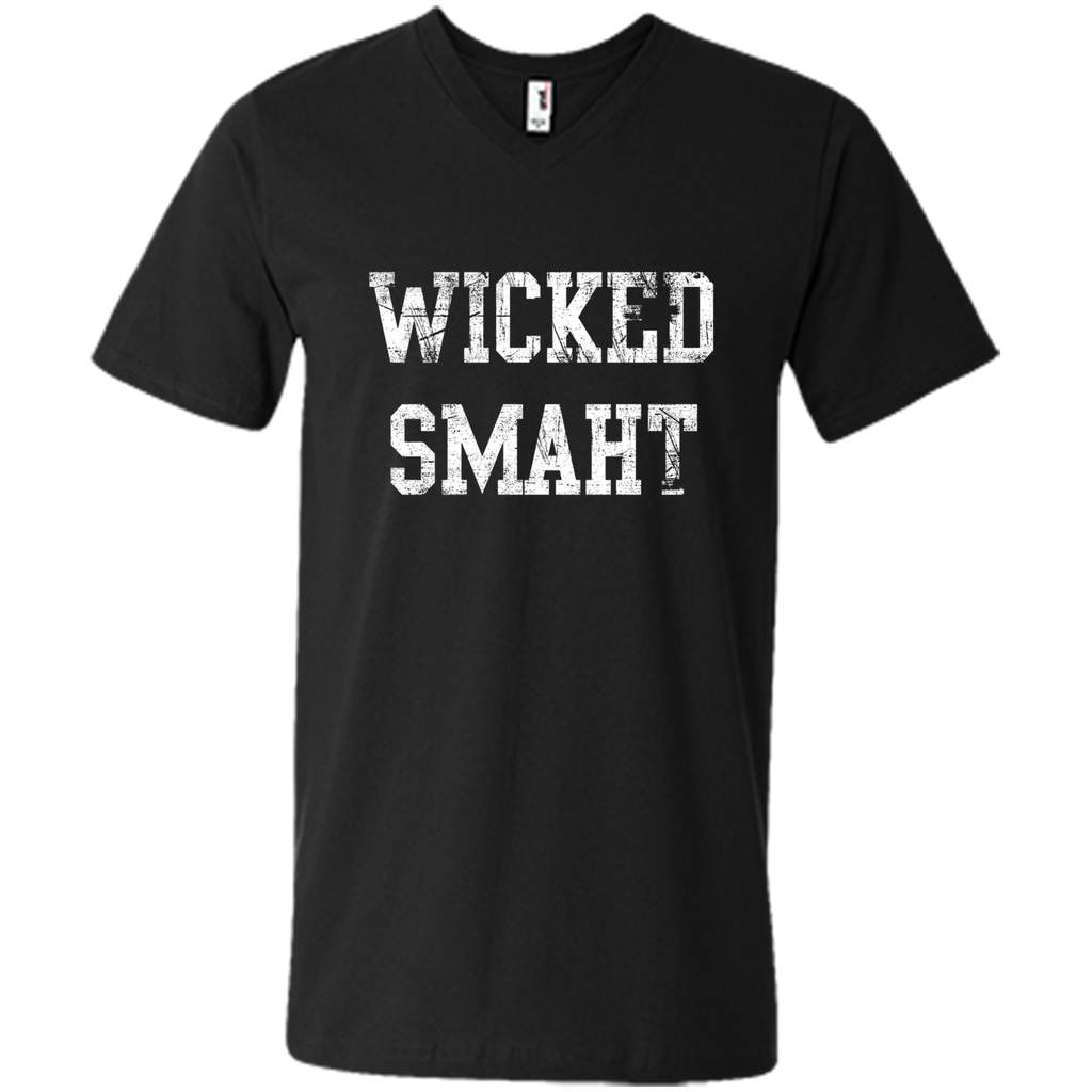 Wicked Smaht Smart Funny Boston Massachusetts T-Shirt