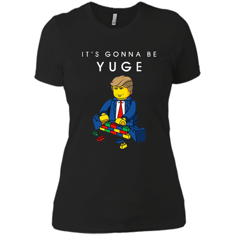 Trump T Shirt Build a Wall It's Going To Be YUGE Tee