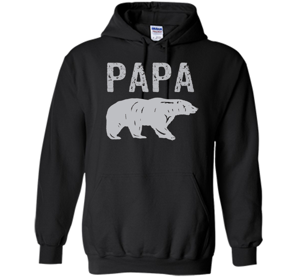 Mens Vintage Effect Papa Bear T-Shirt