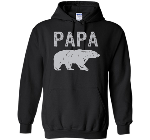 Mens Vintage Effect Papa Bear T-Shirt
