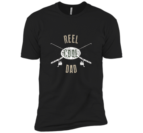 Mens Reel Cool Dad Shirt, Cute Fishing Father's Day Gift