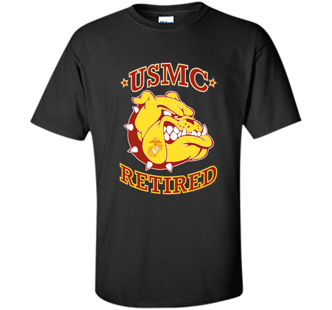 RETIRED US MARINE BULLDOG Tshirt