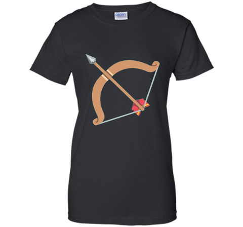 Bow and Arrow Emoji T-Shirt Crossbow Archery Target Rifelry