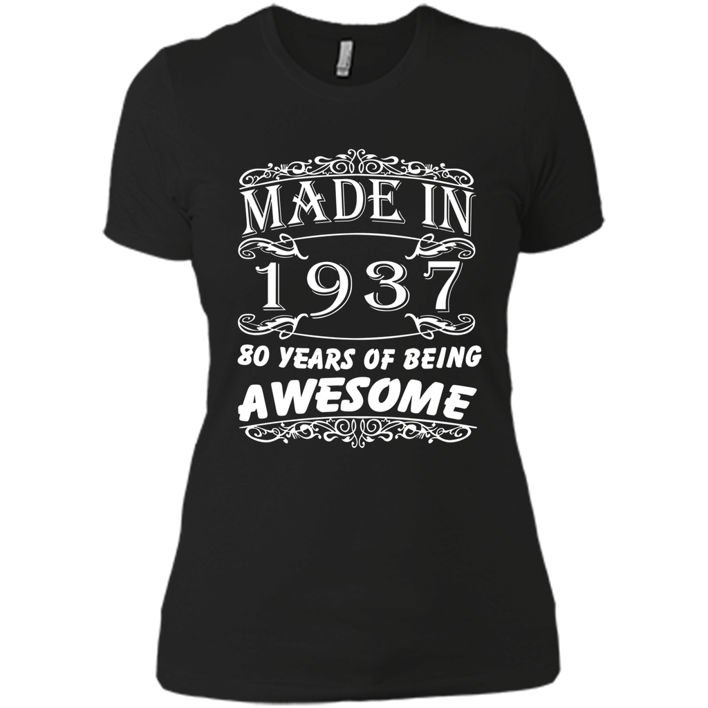 Special Gift For 80th Birthday - Made in 1937 Awesome Shirt