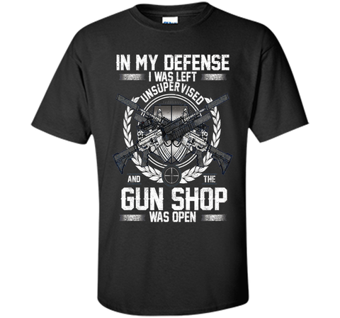 My Defense T-shirt I Was Left Unsupervised