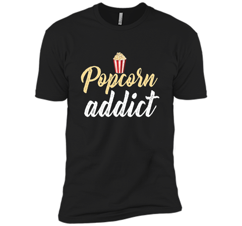 Popcorn Addict Foodie Cravings T-Shirt