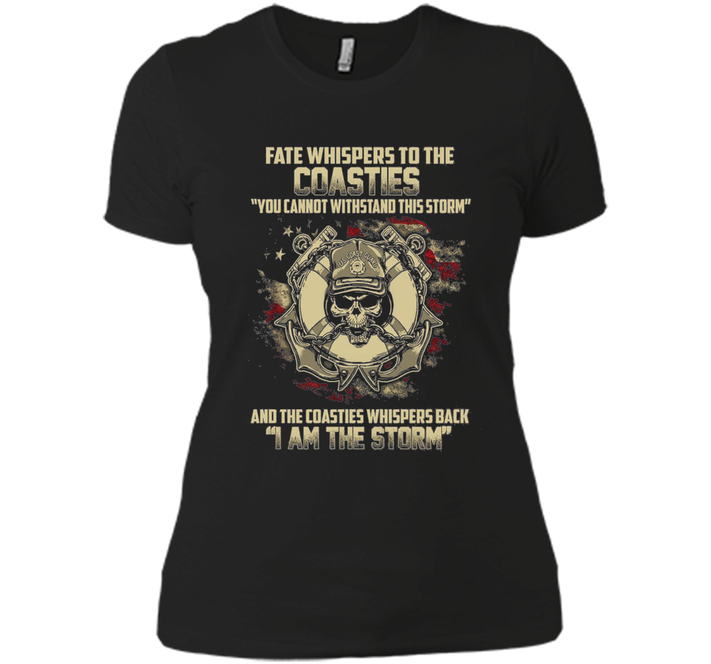 Fate whispers to the coasties special coast guard tshirt shirt