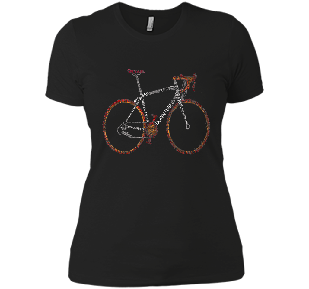 Bicycle Amazing anatomy tshirt - cool tshirt for cyclist