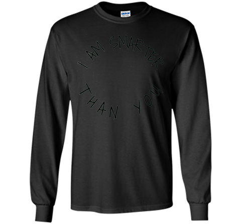 Three Little Monkeys I Am Smarter Than You T-shirt