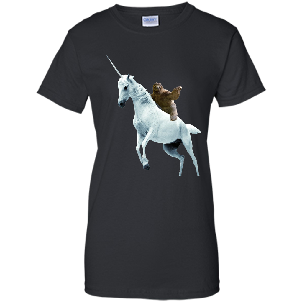 Unicorn Sloth T Shirt Design- Funny Animal T Shirt