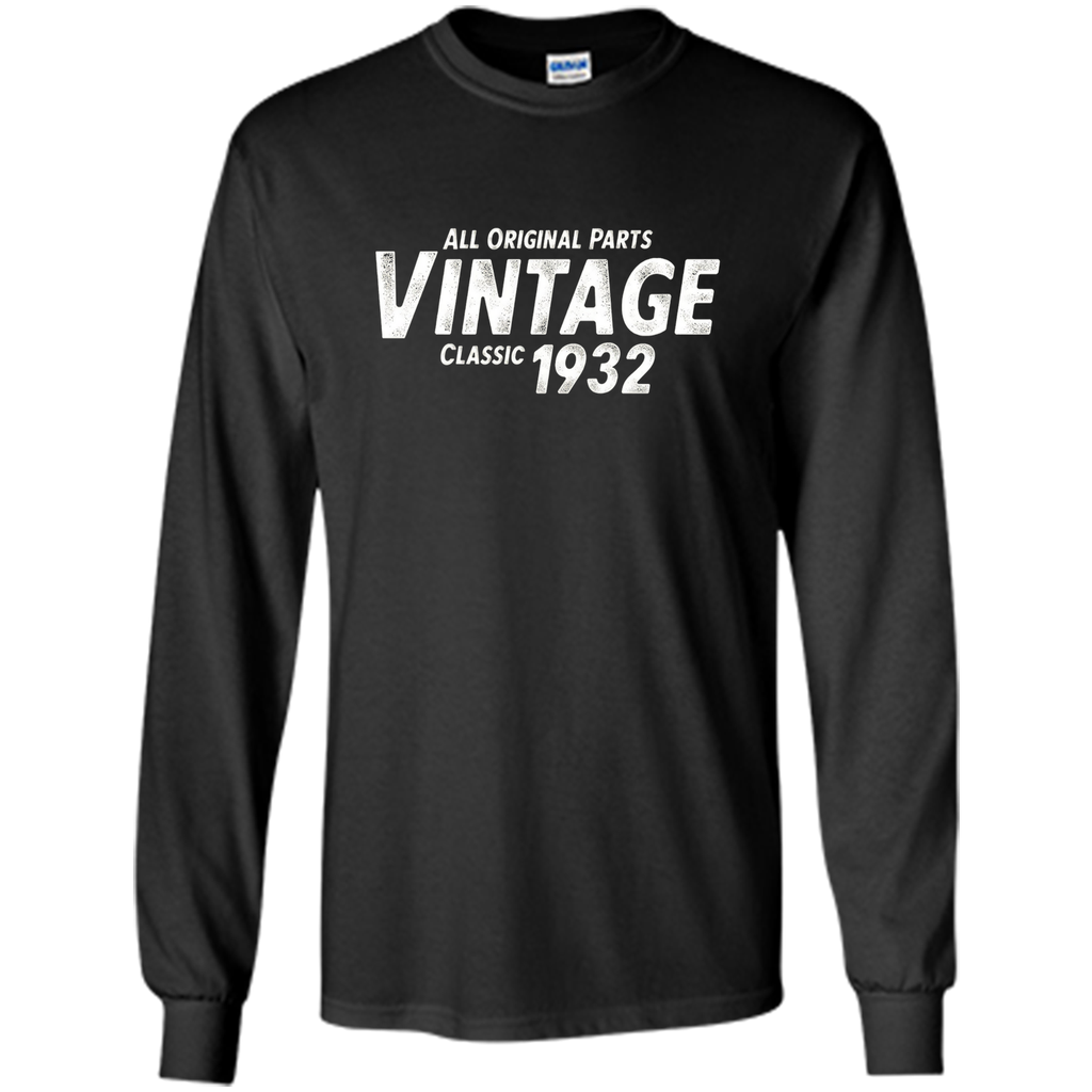 85th Birthday Gift T-Shirt Vintage Classic 1932