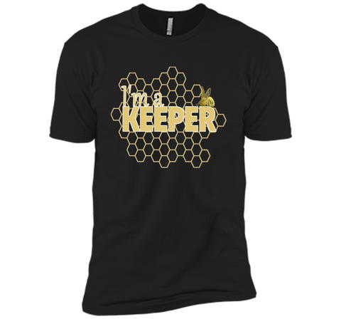 Bee t shirt I'm a Keeper funny beekeeper tee