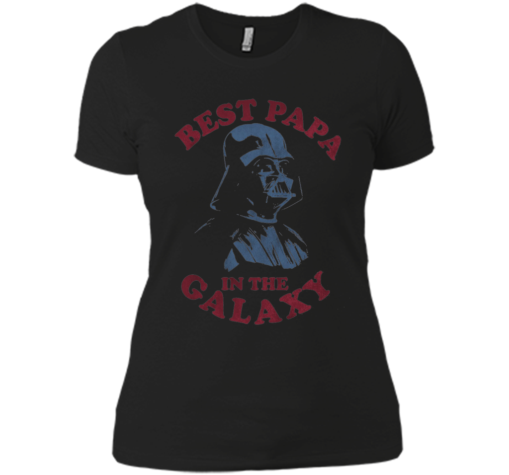 Star Wars Darth Vader Retro Best Papa Graphic T-Shirt