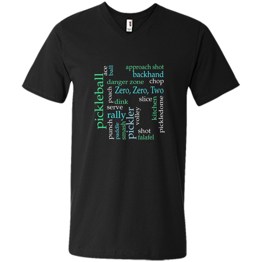 Pickleball Jargon Words t-shirt for Pickler