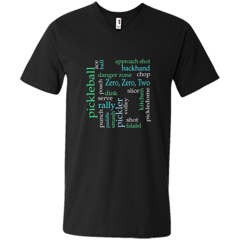 Pickleball Jargon Words t-shirt for Pickler