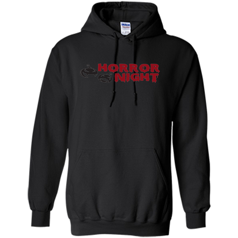 horror night halloween Pullover Hoodie 8 oz