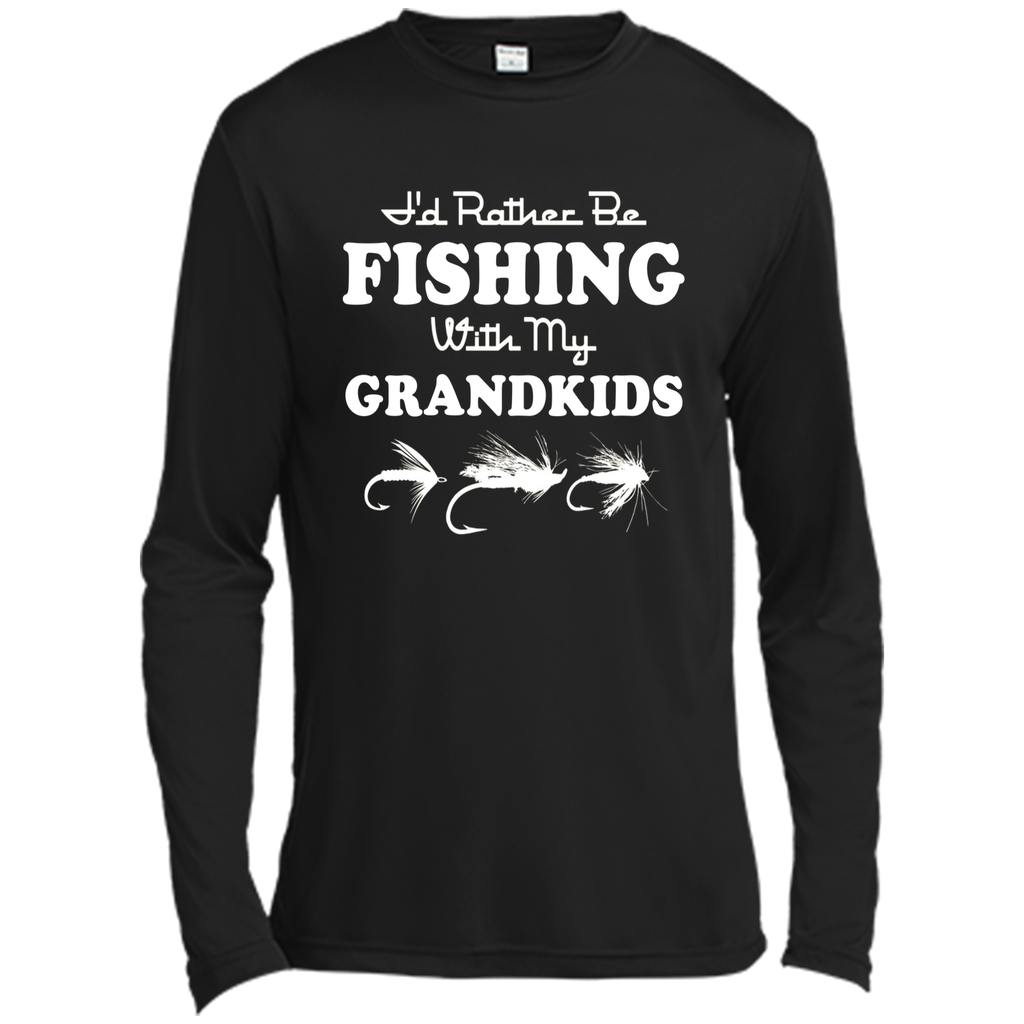 I'd Rather Be Fishing With My Grandkids T-Shirt For Grandpa